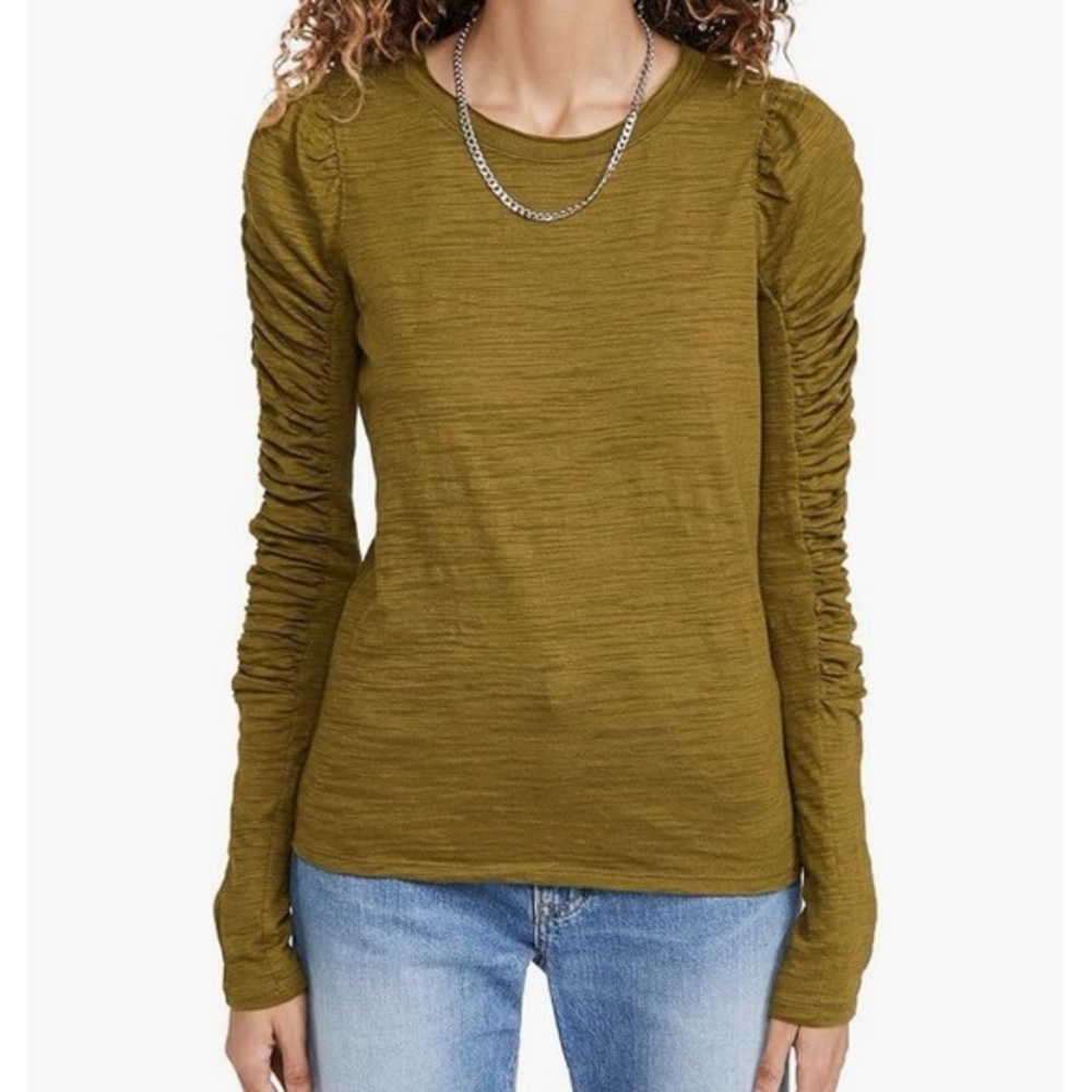 NWOT Free People We The Free Natasha Long Sleeve Tee